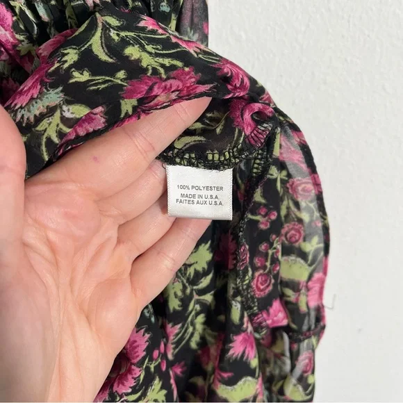 MISA LOS ANGELES Blogger Favorite Hollen Sleeveless Split Neck Tiered Maxi Dress - Picture 10 of 11